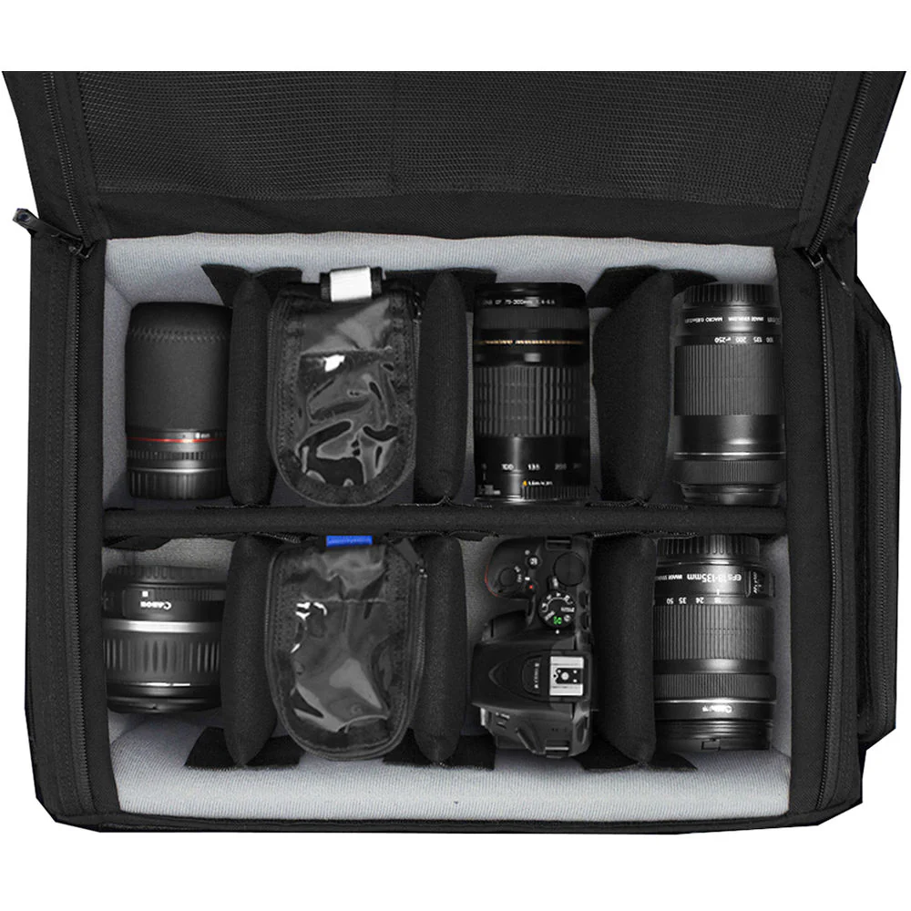 Porta Brace PB-2500EP Hard Case & Camera/Lens Case Kit - Image 11