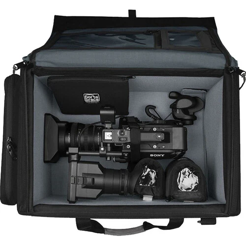 PortaBrace Extra-Tall Rigid-Frame Carry Case with Off-Road Wheels for Sony FX9 - Image 2