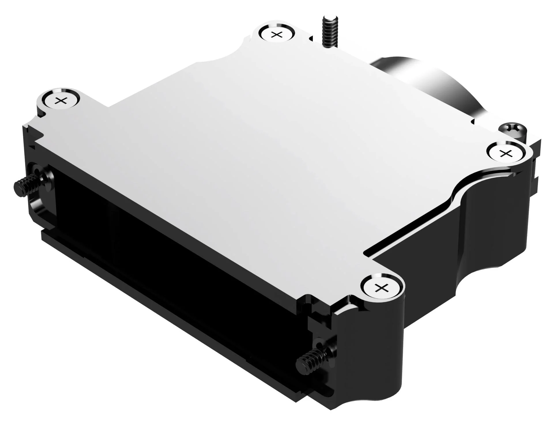 POSITRONIC D50000ANE0/AA D Sub Backshell, D Series, 180°, Aluminium Body