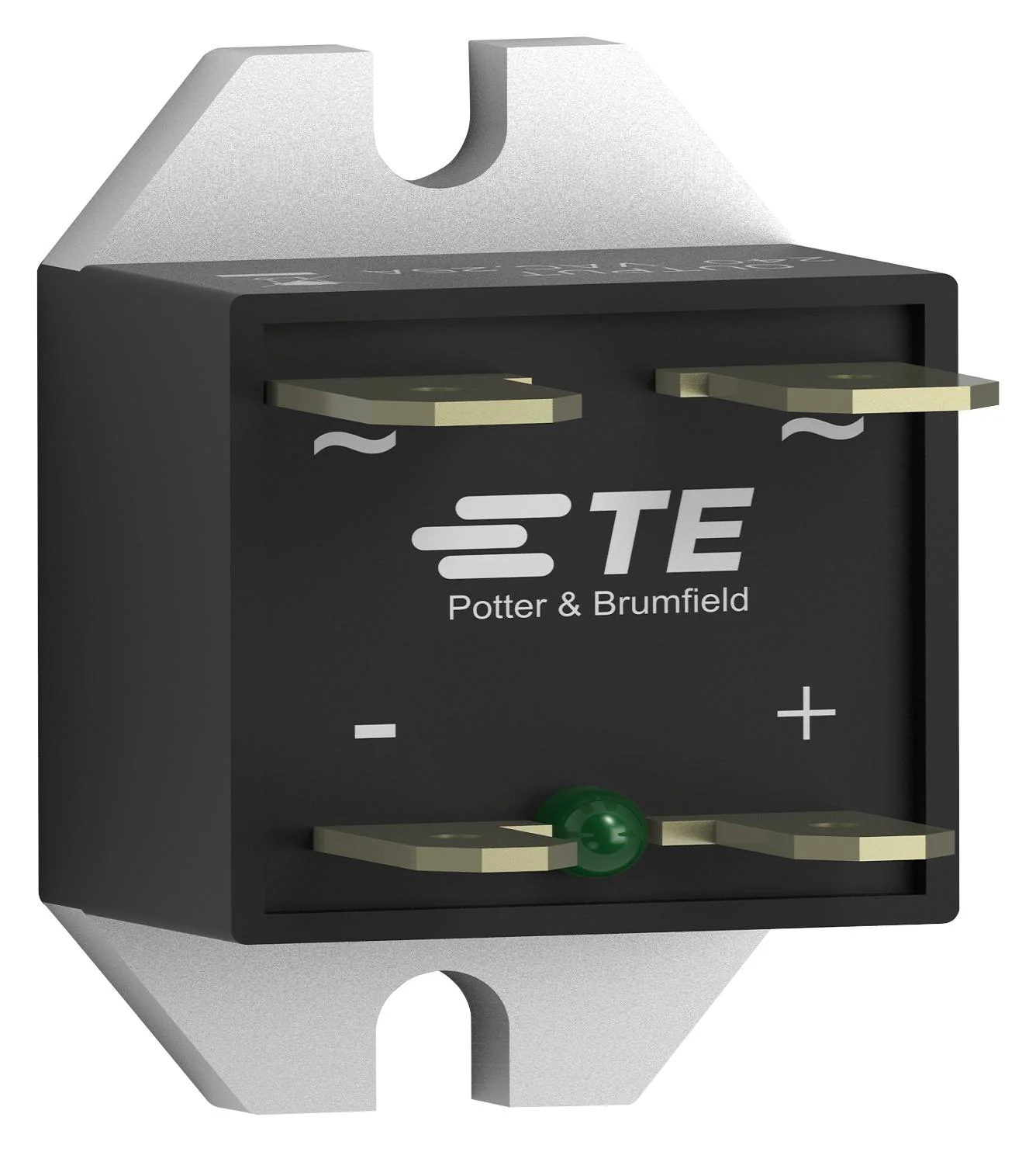 POTTER&BRUMFIELD - TE Connectivity SSRMP-240D16R Solid State Relay SPST-NO 16 A 280 VAC Panel Mount Quick Connect Random Turn On