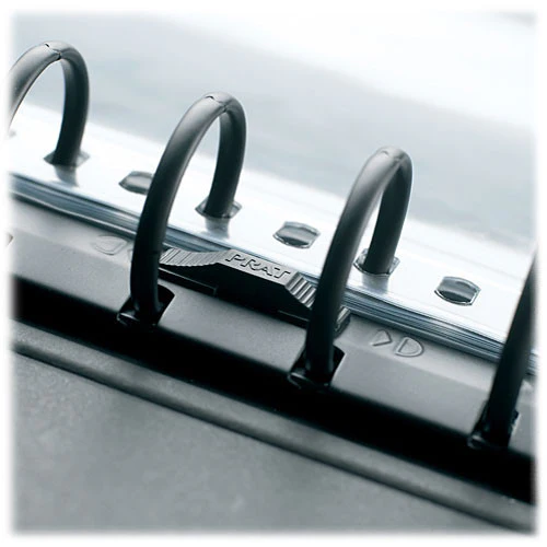 Prat Classic Ring Binder - 14 x 17" - Black - Ten Sheet Protectors - Image 3