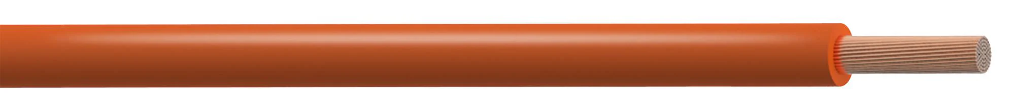PRO POWER PP001259 Wire, Stranded, Tri Rated, PVC, Orange, 14 AWG, 2.5 mm², 328 ft, 100 m