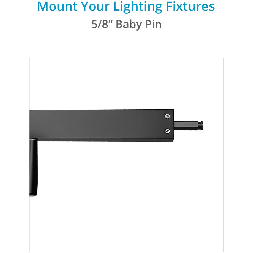 Proaim Flamingo Light Boom Arm with 5/8" Baby-Pin Mount (51") - Image 4