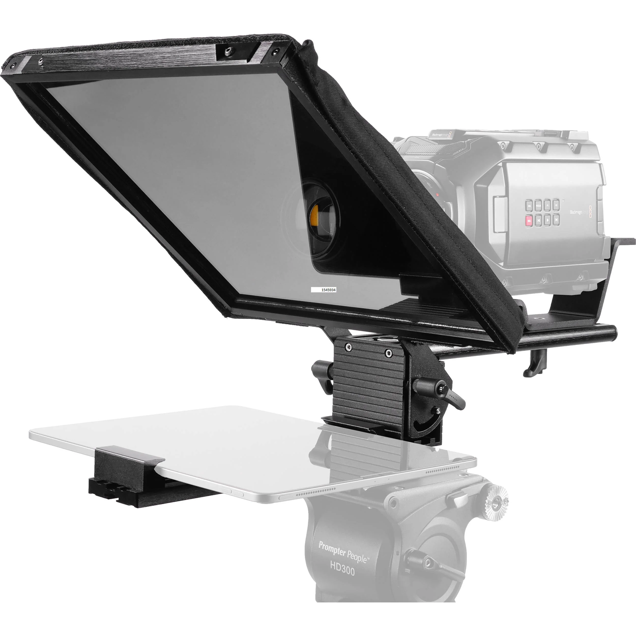 Prompter People PAL12 Prompter Pal Teleprompter with Auto-Reversing Monitor, 12 x 12" Glass, and Camera Sled - Image 31