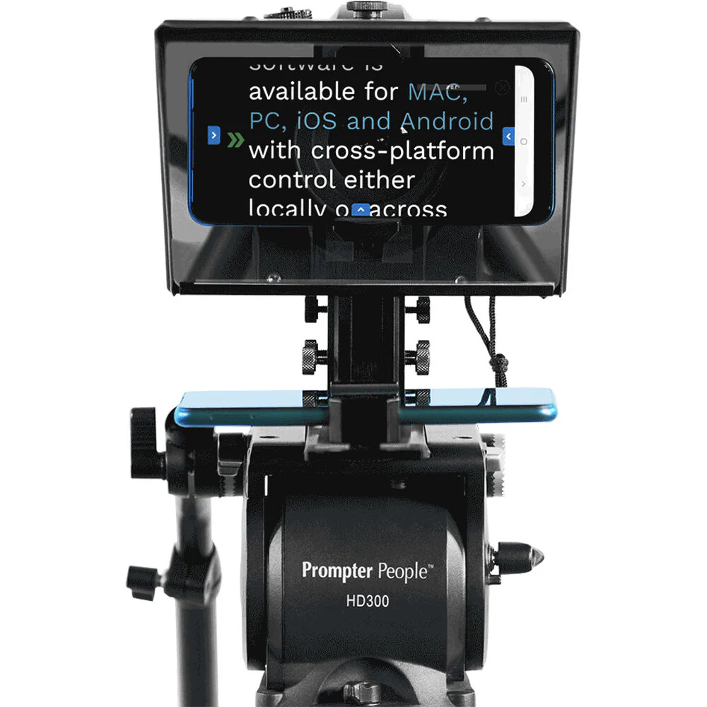 Prompter People Pocket Cue V2 Compact Prompter Freestanding Kit for Smartphones - Image 6