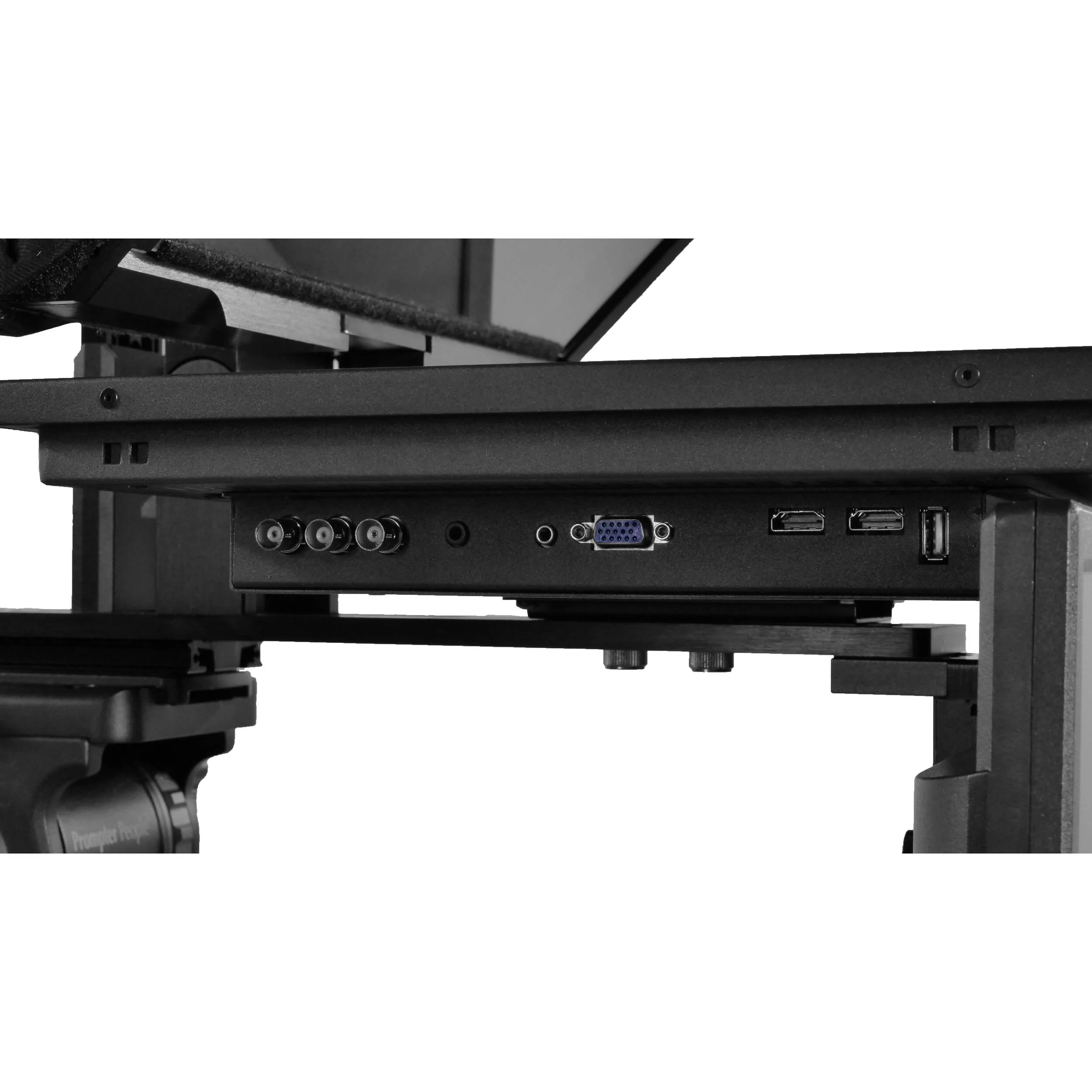 Prompter People Q-Gear Qpro 17" 400 NIT HDMI 3G-SDI Teleprompter and 15.6" 3G-SDI HDMI RGB IPS Talent Monitor - Image 5