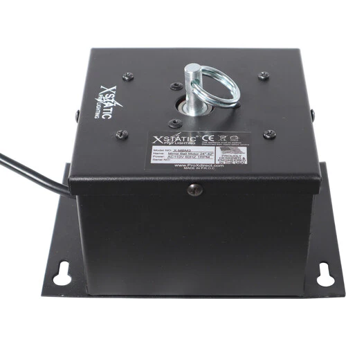 ProX 1 RPM Powered Rotating Disco Mirror Ball Motor with Ring (30 to 48") - Image 3