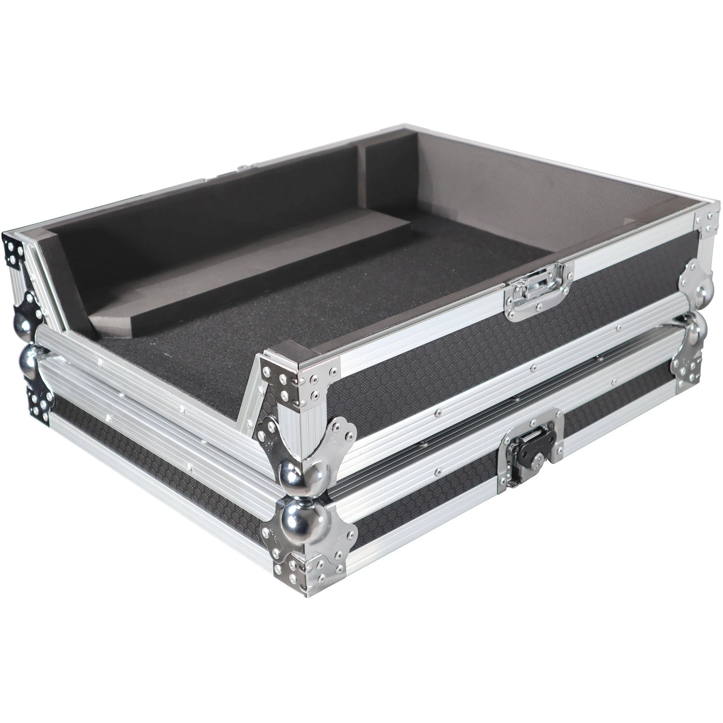 ProX ATA Style Flight Road Case for Pioneer DJM-A9 & DJM V10 DJ Mixer (Black / Silver) - Image 5