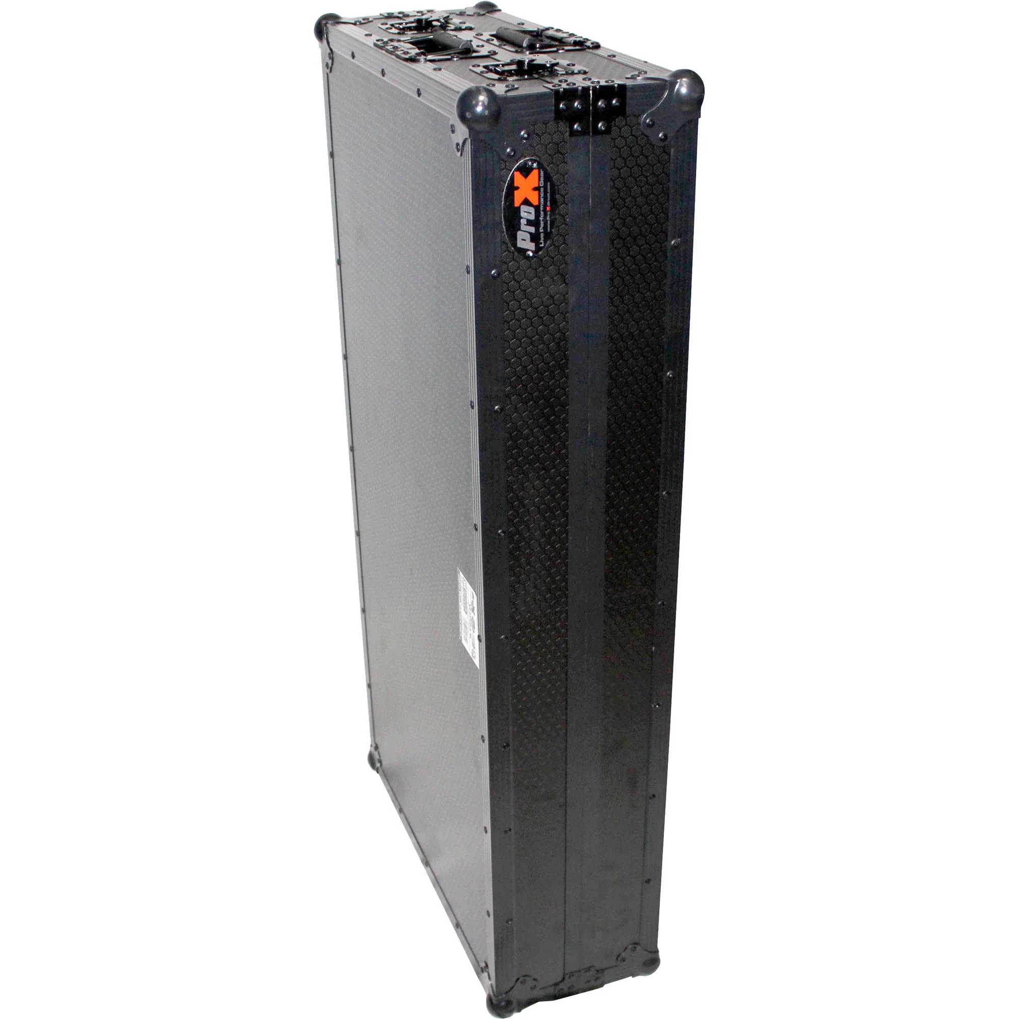 ProX DJ Z-Table MK2 Portable Z-Style DJ Table Flight Case with Handles & Wheels (Black on Black) - Image 15