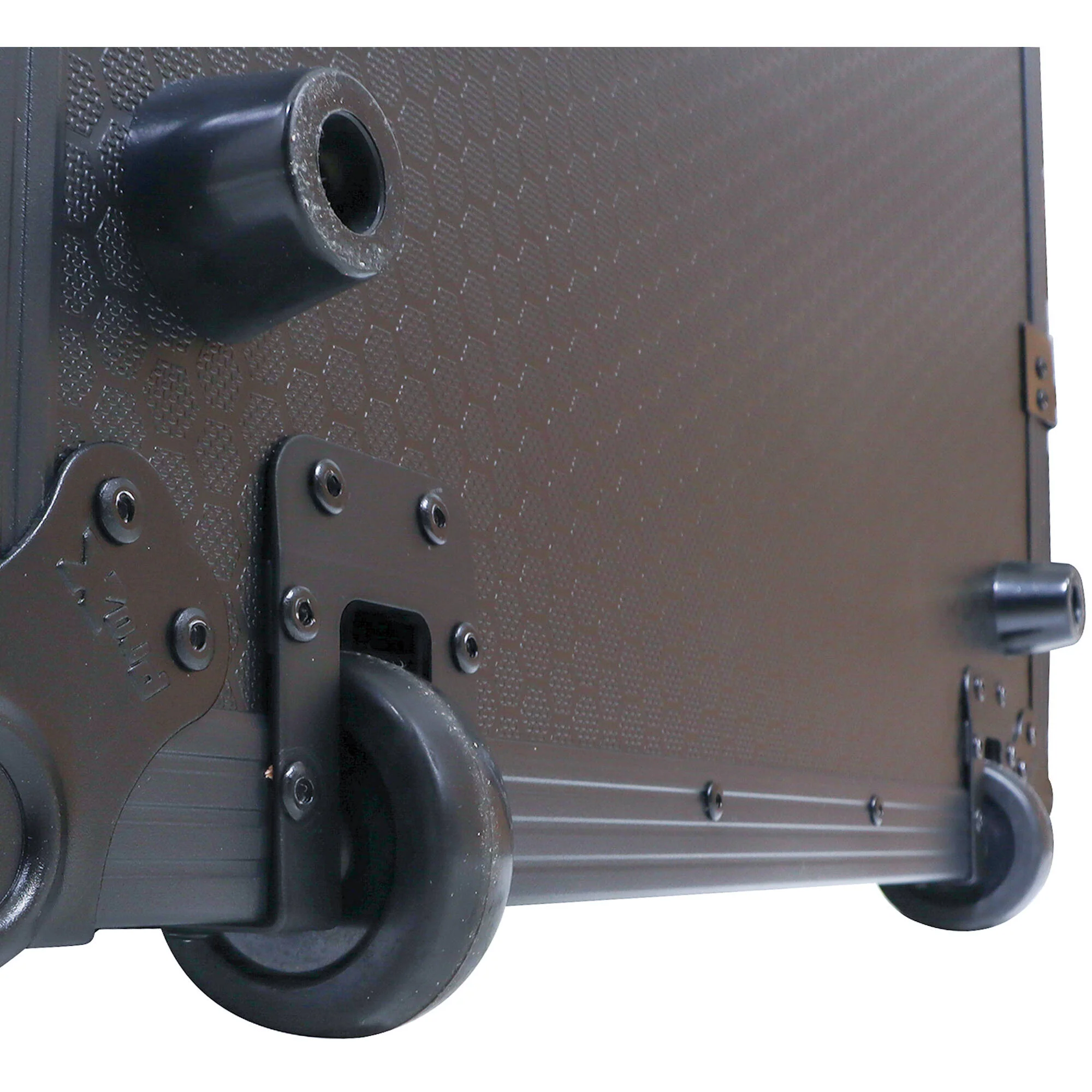 ProX Flight Case with 1 Rack Space and Wheels for AlphaTheta XDJ-AZ Controllers (All-Black) - Image 6
