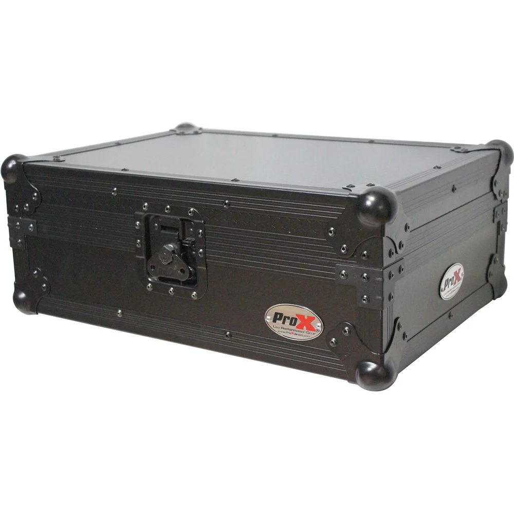 ProX Mixer Case for Large Format 12" DJ Mixers (Black on Black) - Image 10