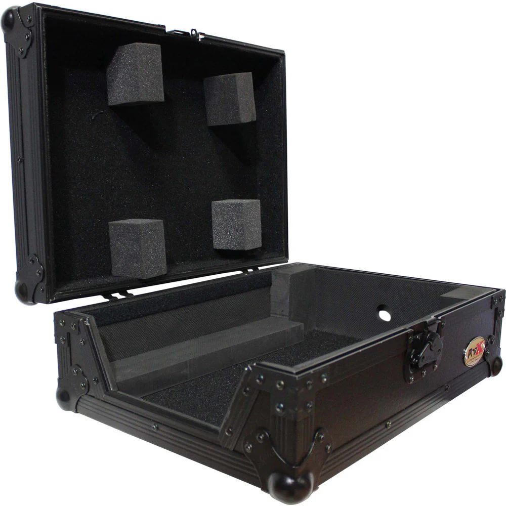 ProX Mixer Case for Large Format 12" DJ Mixers (Black on Black) - Image 3