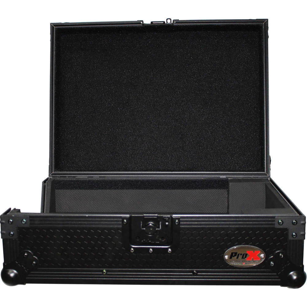 ProX Mixer Case for Large Format 12" DJ Mixers (Black on Black) - Image 7