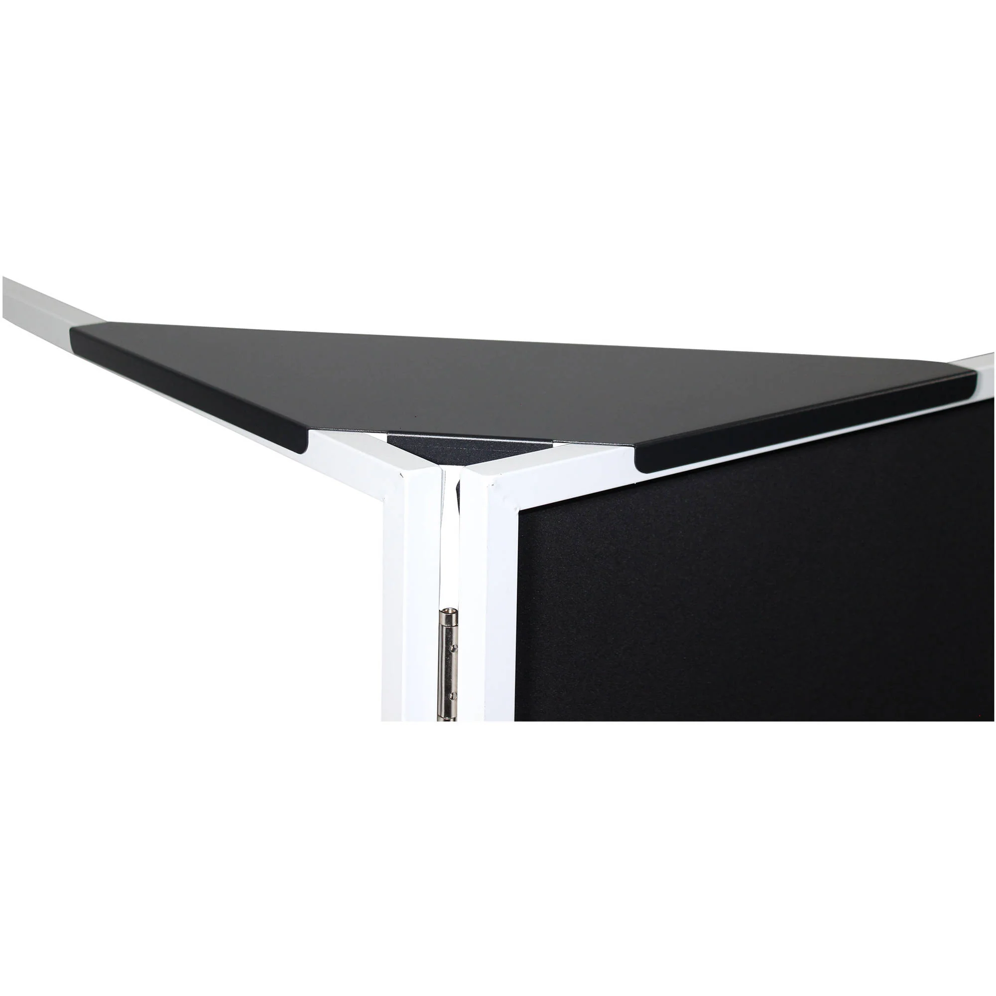 ProX XF-CSB X2 Aluminum Corner Shelf for DJ Facade (Pair, Black) - Image 3