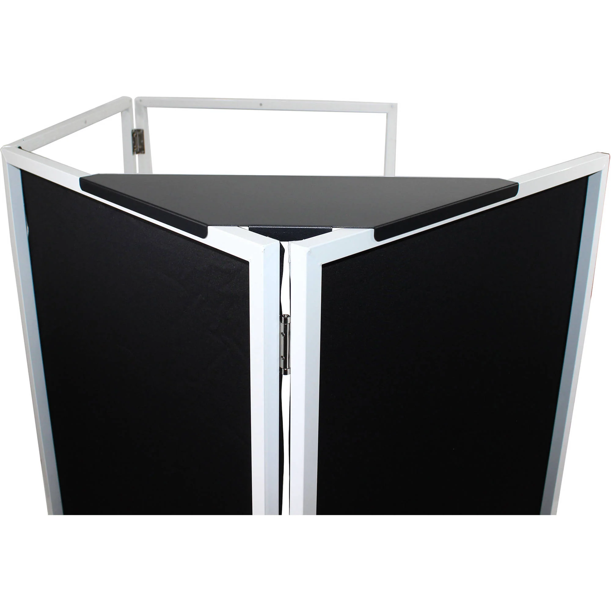 ProX XF-CSB X2 Aluminum Corner Shelf for DJ Facade (Pair, Black) - Image 9