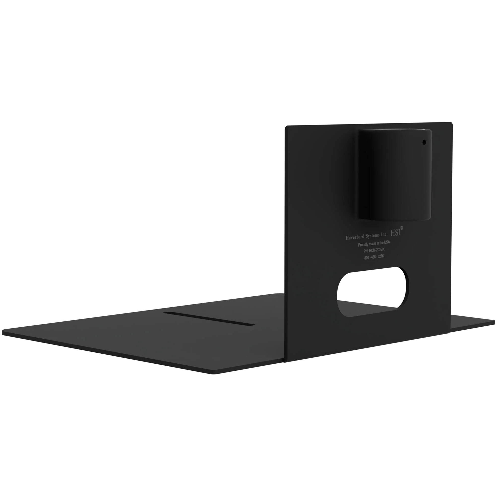 PTZOptics HCM-2C Large Wide Ceiling Mount for 1" Pole (Black) - Image 6