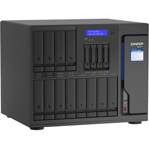 QNAP 96TB TVS-h1688X 16-Bay NAS Enclosure Kit (12 x 8TB) - Image 2