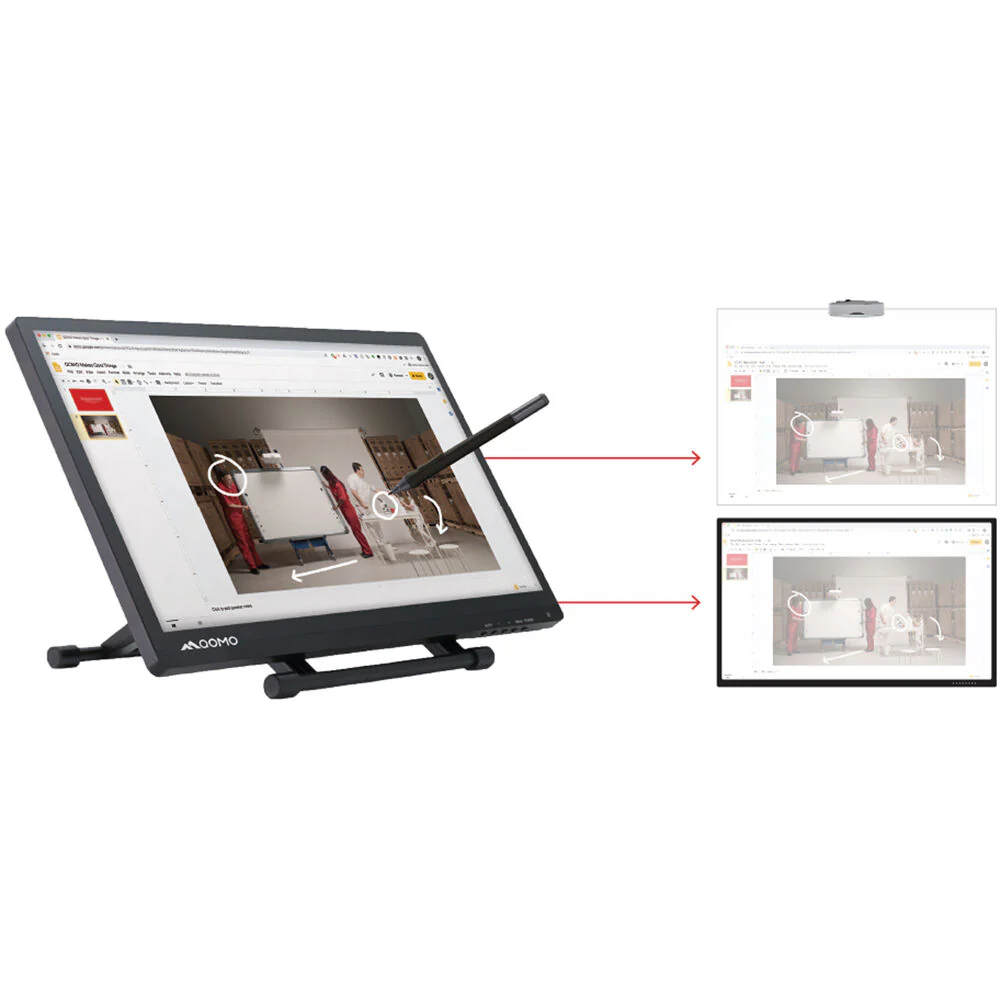 QOMO PresenStation 600F3 21.5" Interactive Touchscreen Display - Image 3