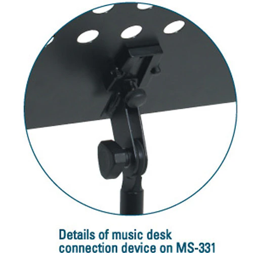 QuikLok MS331 Sheet Music Stand (Black) - Image 4
