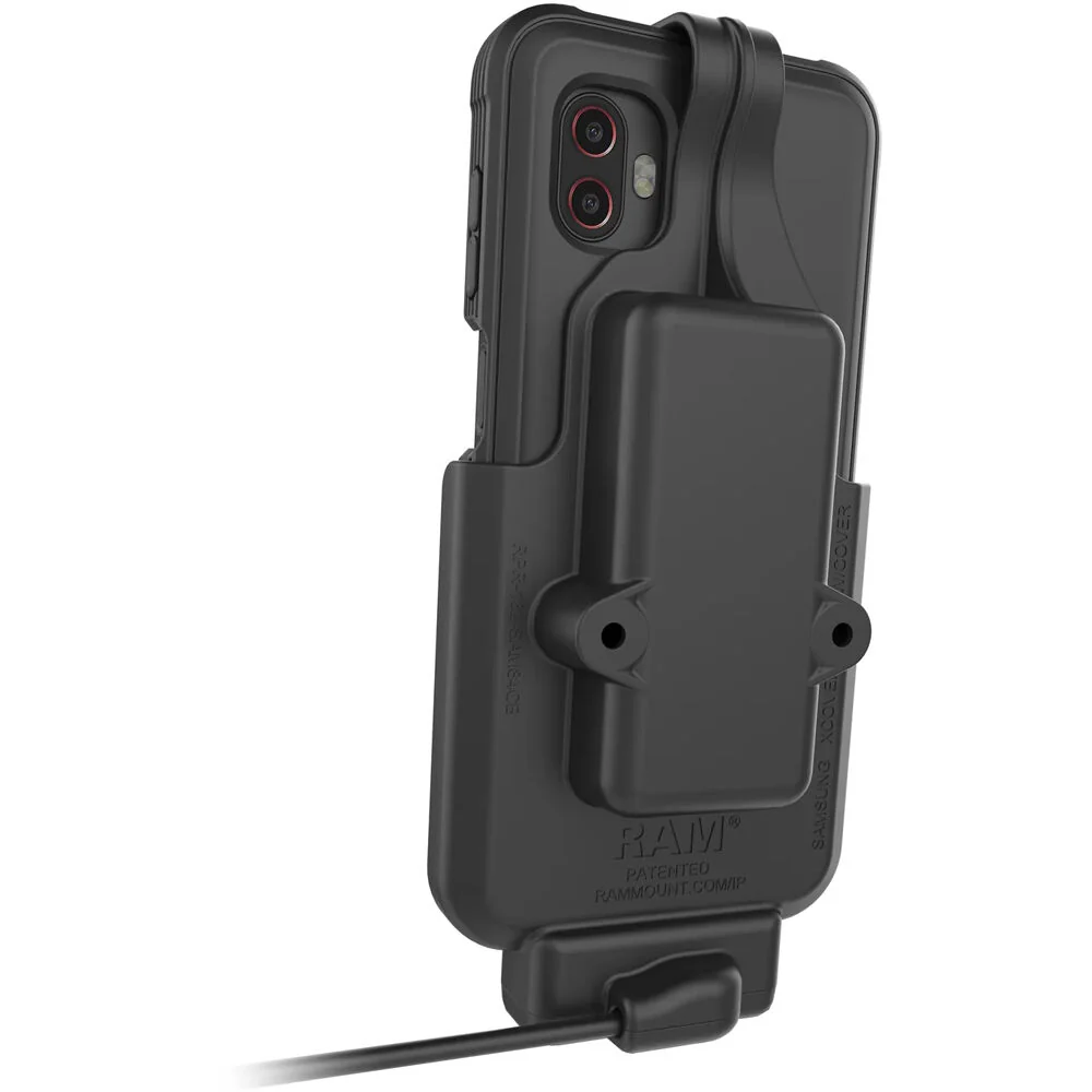 RAM MOUNTS EZ-Roll'r Powered Dock for XCover6 Pro with OEM Case or RAM Skin - Image 3