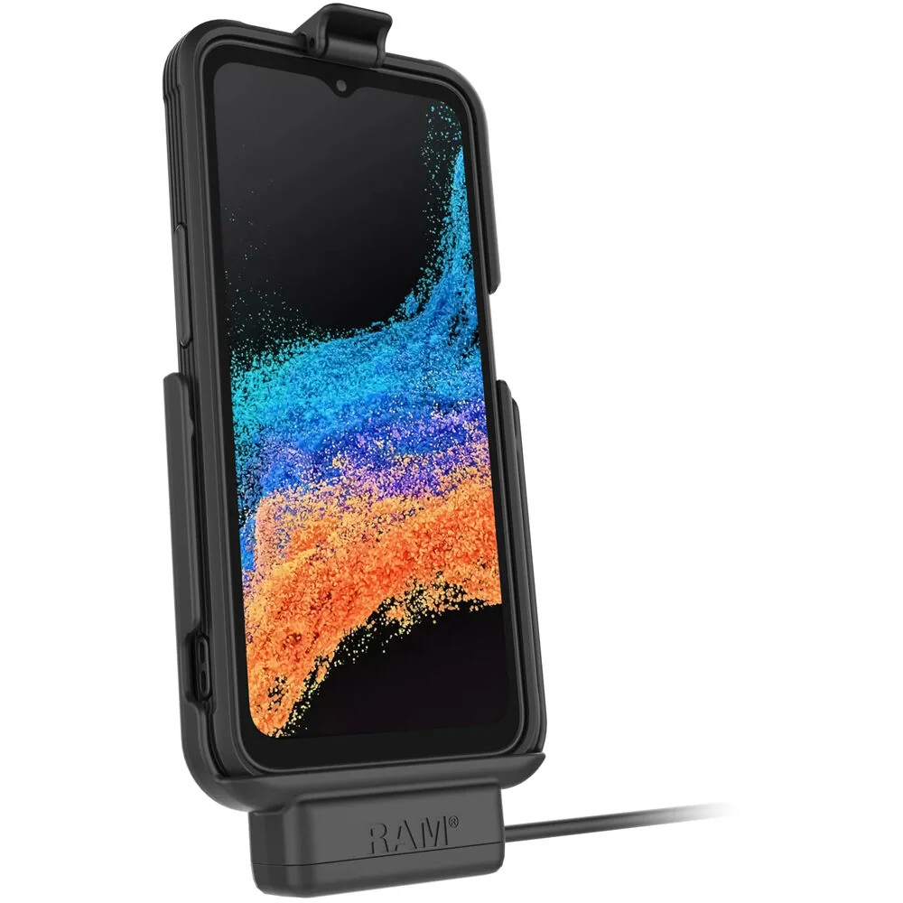 RAM MOUNTS EZ-Roll'r Powered Dock for XCover6 Pro with OEM Case or RAM Skin - Image 6