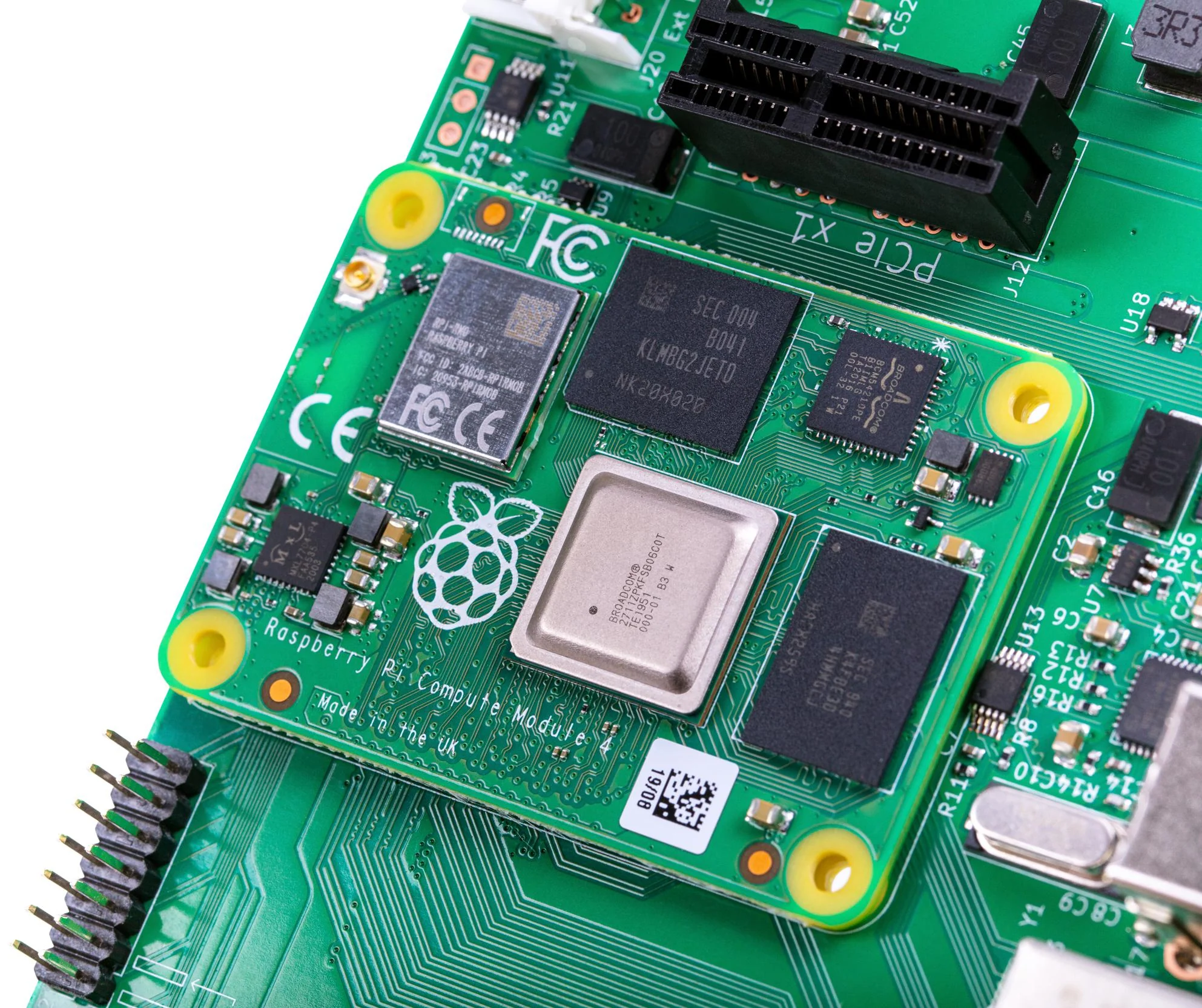 RASPBERRY-PI CM4102032 Raspberry Pi Compute Module 4, with 2GB RAM, 32GB eMMC, Wireless, BCM2711, ARM Cortex-A72 GTIN UPC EAN: 728886755325 - Image 3