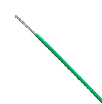 RAYCHEM - TE CONNECTIVITY 55A0111-24-5 Wire, ETFE, Green, 24 AWG, 0.24 mm², 328 ft