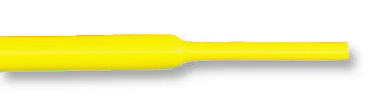 RAYCHEM - TE CONNECTIVITY RNF-100-1/16-4-STK Heat Shrink Tubing, Flexible Flame Retardant, 1.6 mm, 0.062 ", 2:1, Yellow, 4 ft, 1.2 m