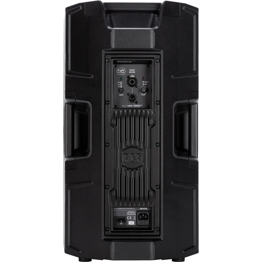 RCF A912-A Two-Way 12" 2100W Powered PA Speaker with Integrated DSP - Image 4