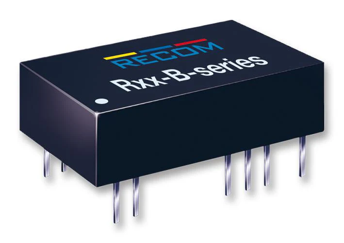 RECOM POWER R12-100B Isolated Board Mount DC/DC Converter, Innoline, 1 Output, 5 W, 100 V, 50 mA