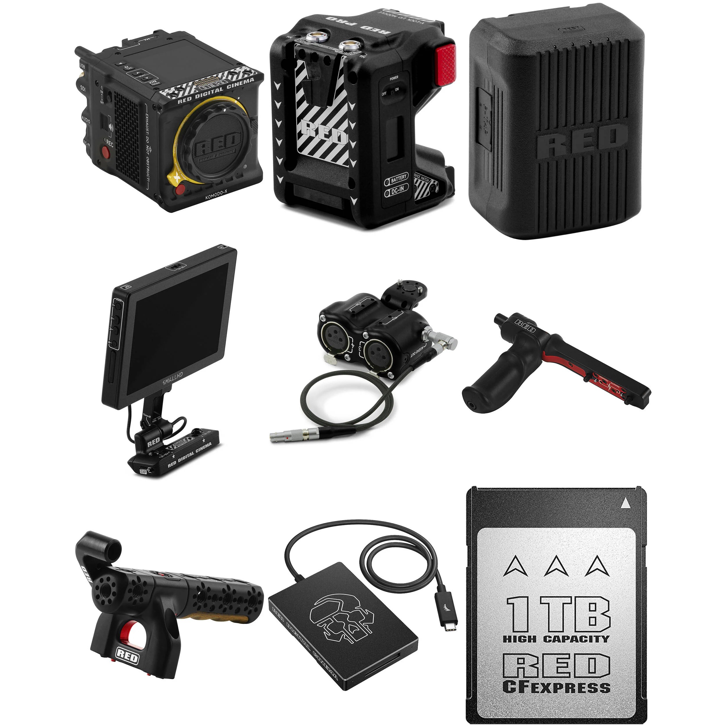 RED DIGITAL CINEMA KOMODO-X Z Mount Power Zoom Pack (USA & Canada)