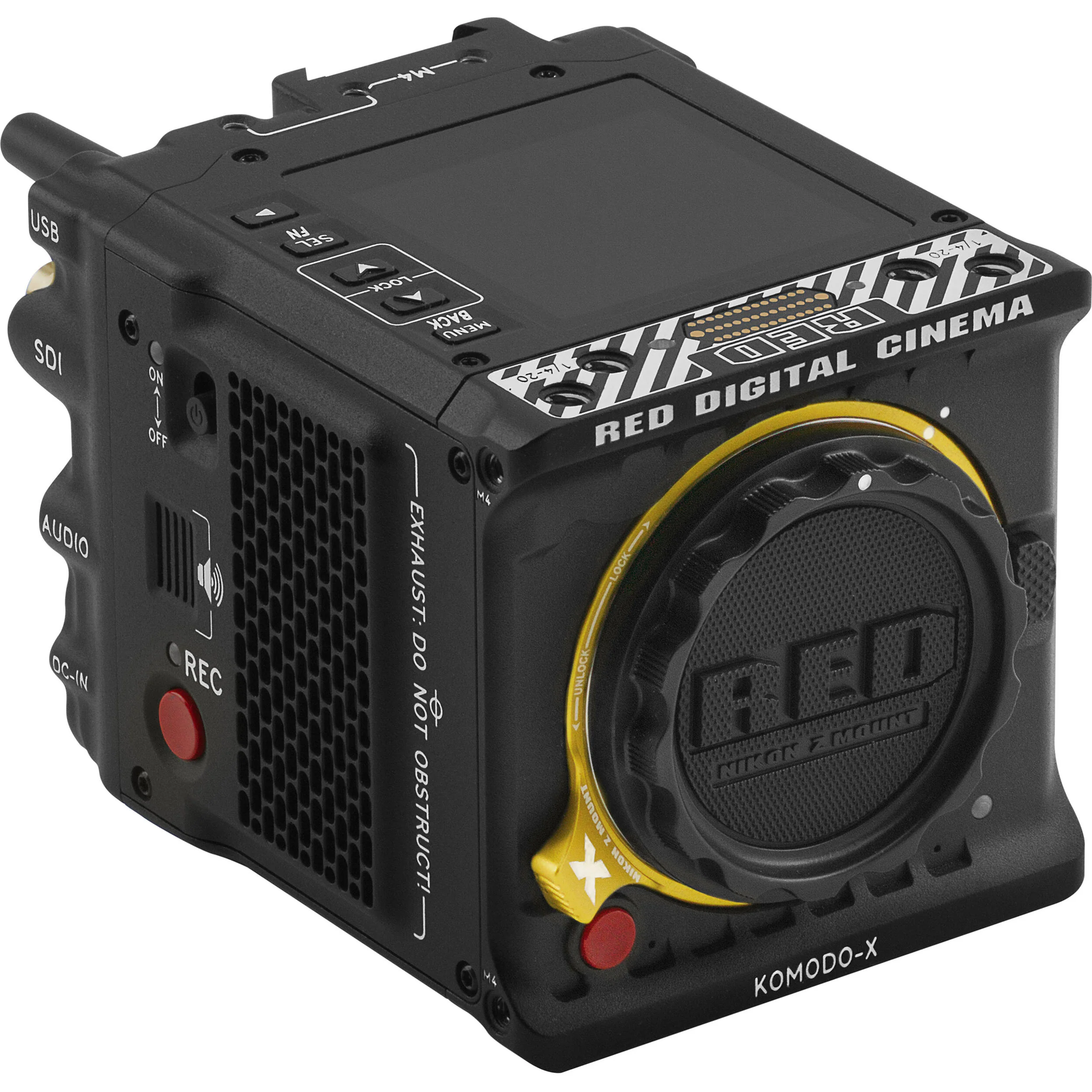 RED DIGITAL CINEMA KOMODO-X Z Mount Production Pack (Nikon Z, Gold Mount) - Image 5