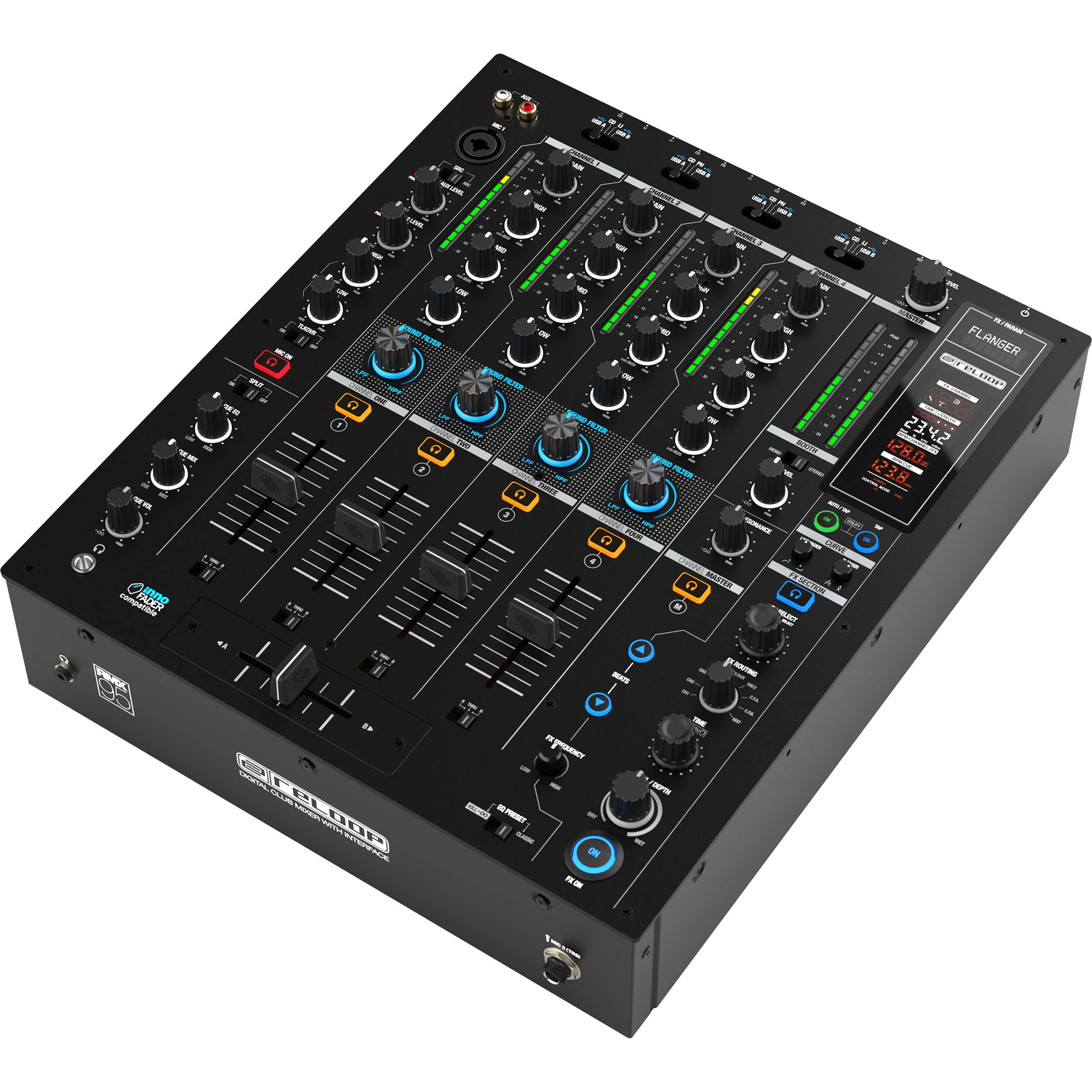 Reloop RMX-95 Digital Club Mixer with 24-Bit Dual Interface - Image 3