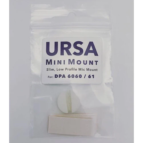 Remote Audio URSA Circular MiniMount for DPA 6060 Lavaliers (White) - Image 4