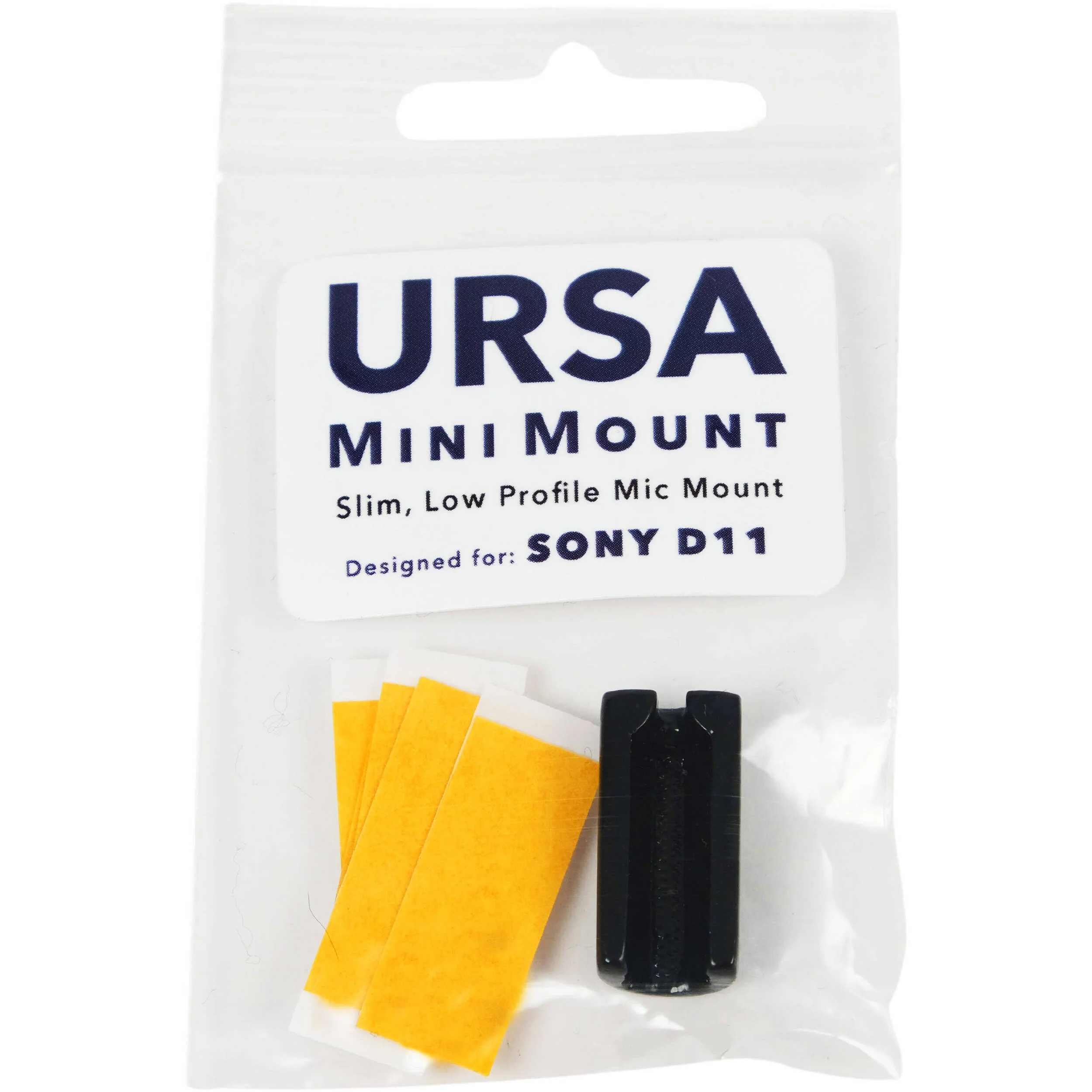 Remote Audio URSA MiniMount for Sony ECM-V1BMP Lavalier Microphone and More (Black) - Image 3