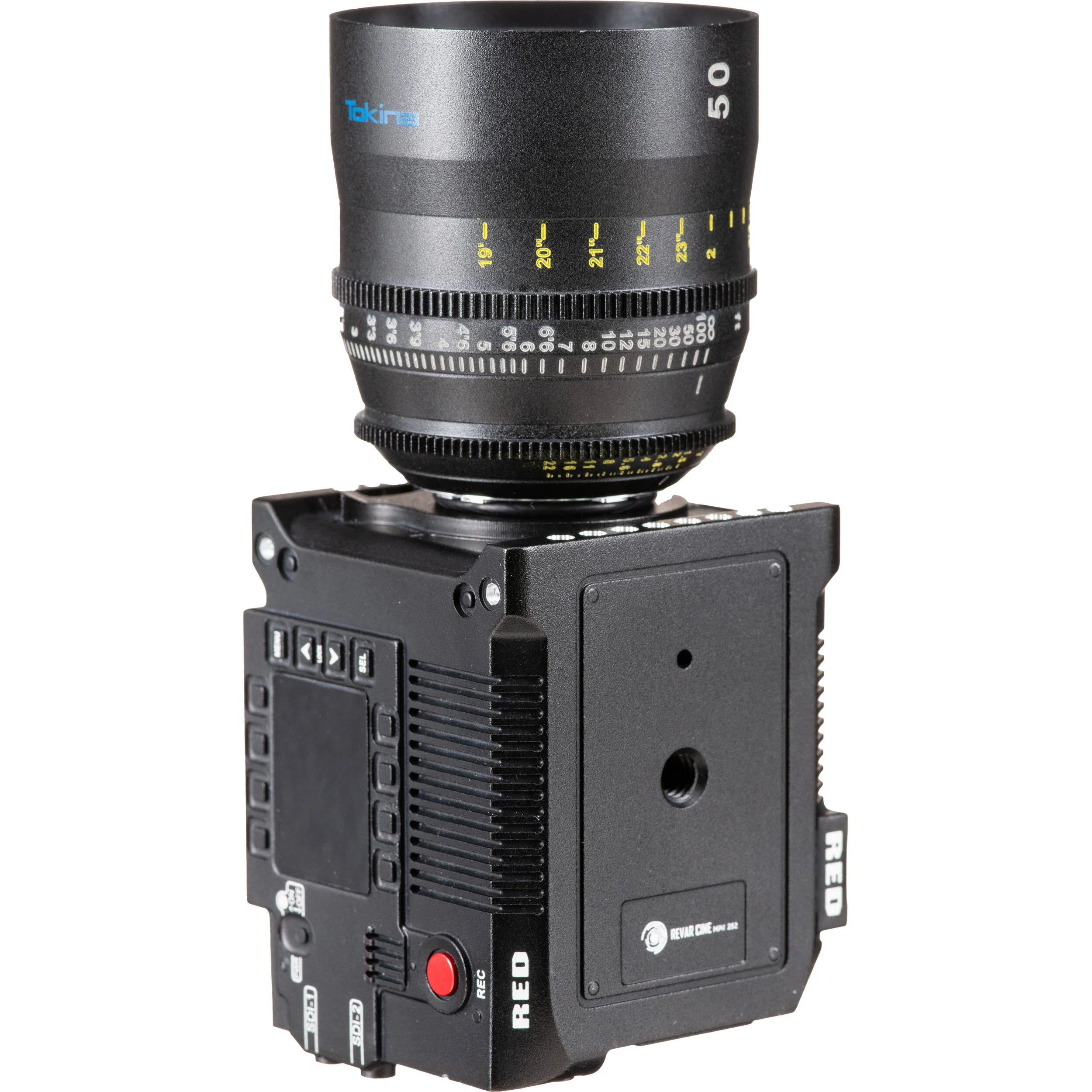 Revar Cine Mini for RED V-RAPTOR Scale Model with Tokina Cinema Vista 50mm Lens - Image 6