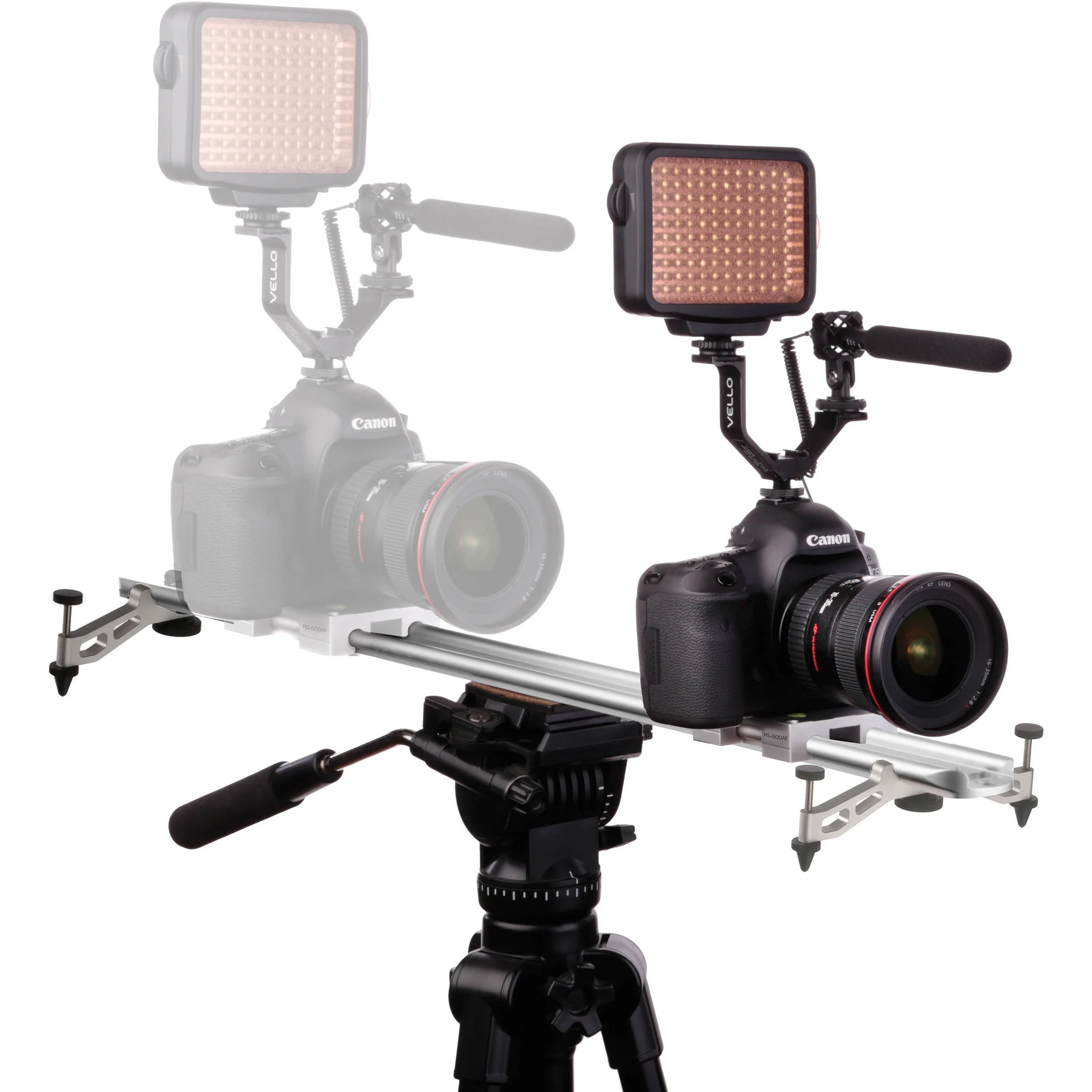 Revo 23" Camera Track Slider with Adjustable Feet - Image 7