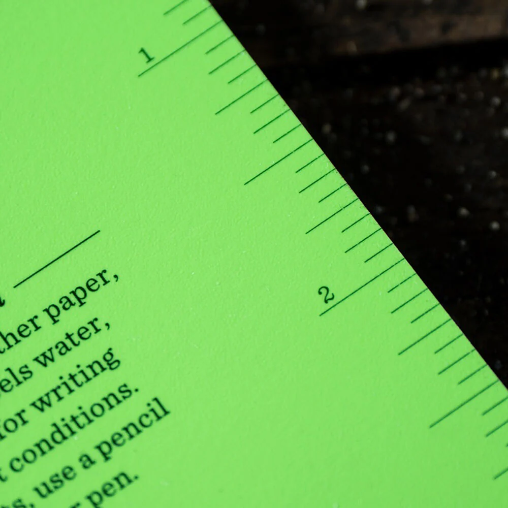 Rite in the Rain Universal Side Spiral Notebook (Hi Viz Green, 4.9 x 7") - Image 4