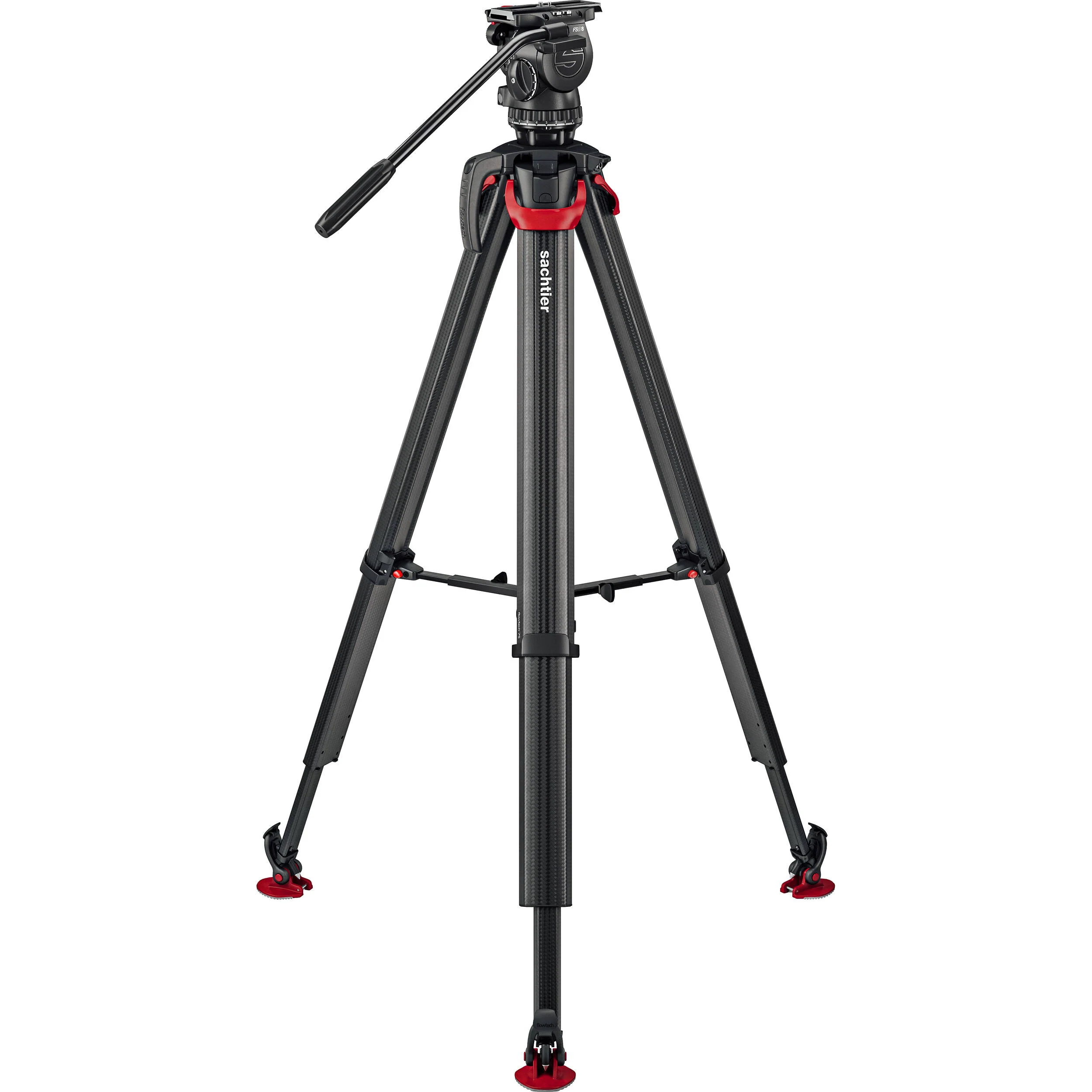 Sachtler FSB-8 Fluid Head & flowtech 75mm Tripod System MS Mk II - Image 5