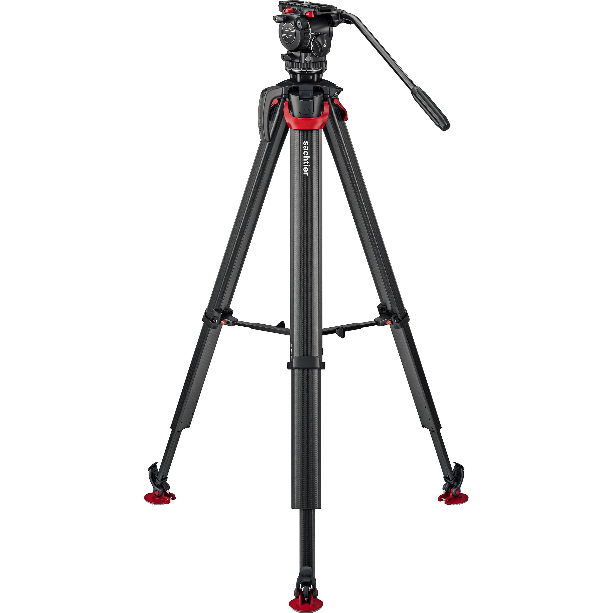 Sachtler FSB-8 Fluid Head & flowtech 75mm Tripod System MS Mk II - Image 6