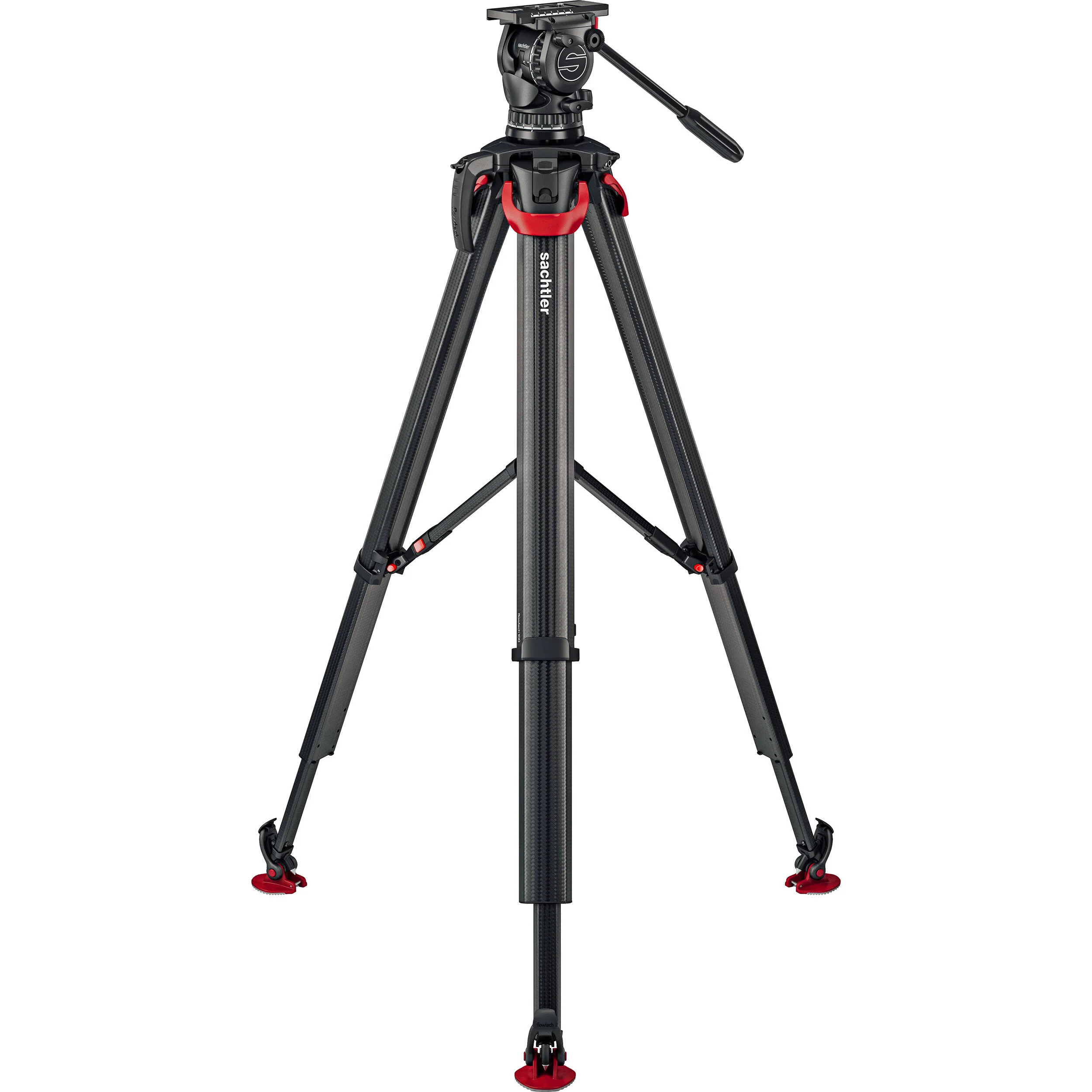 Sachtler System aktiv10T & flowtech 100 with Mid-Level Spreader - Image 6