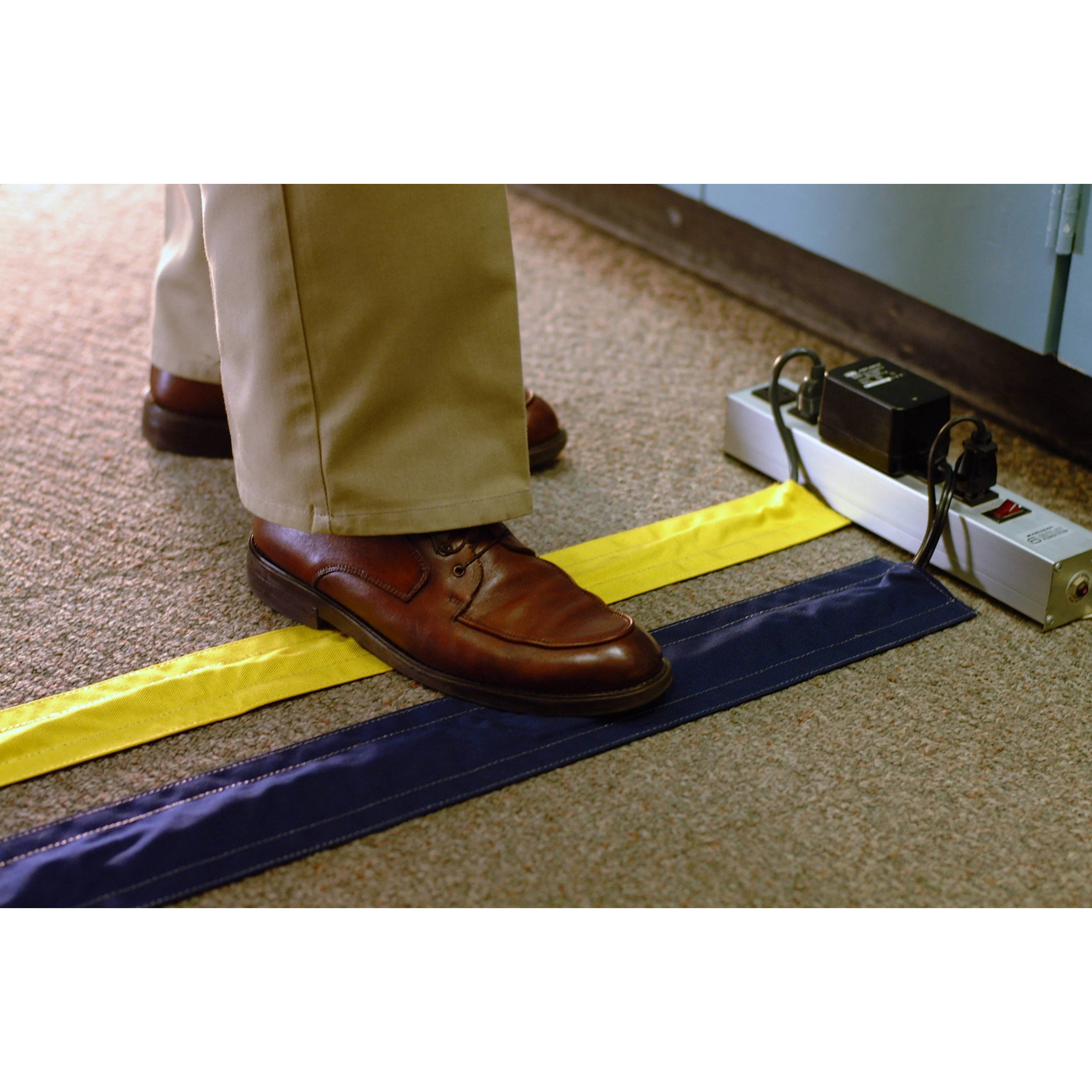 Safcord Cord and Cable Protector for Carpet (3" x 12', Blue) - Image 2