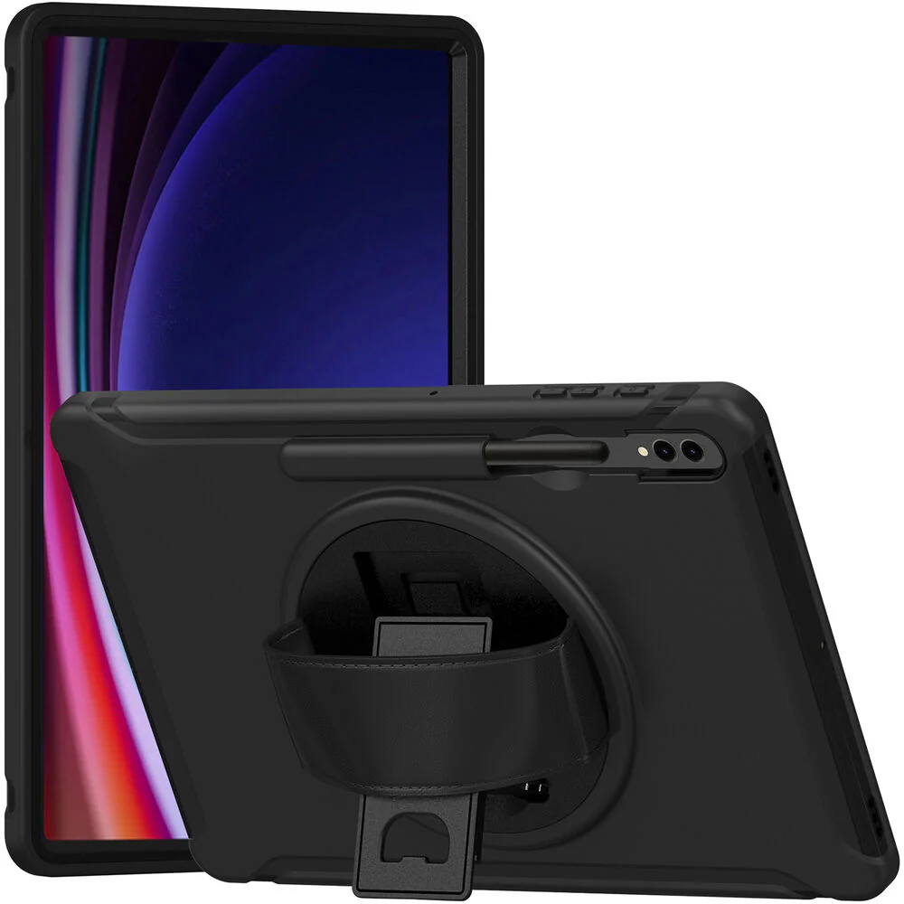 Sahara Case Raider Series Heavy-Duty Hand Strap Case for Samsung Galaxy Tab S8/S9/S10 Ultra - Image 4
