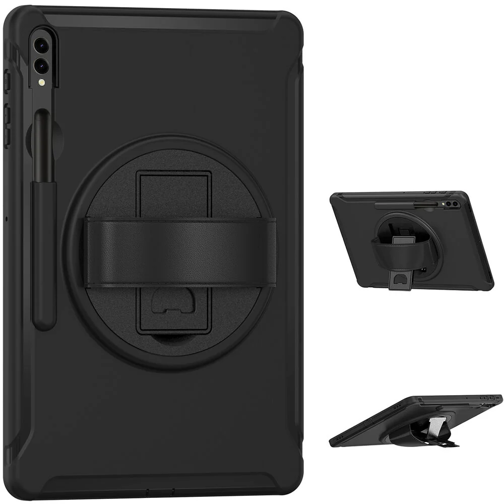 Sahara Case Raider Series Heavy-Duty Hand Strap Case for Samsung Galaxy Tab S8/S9/S10 Ultra - Image 5