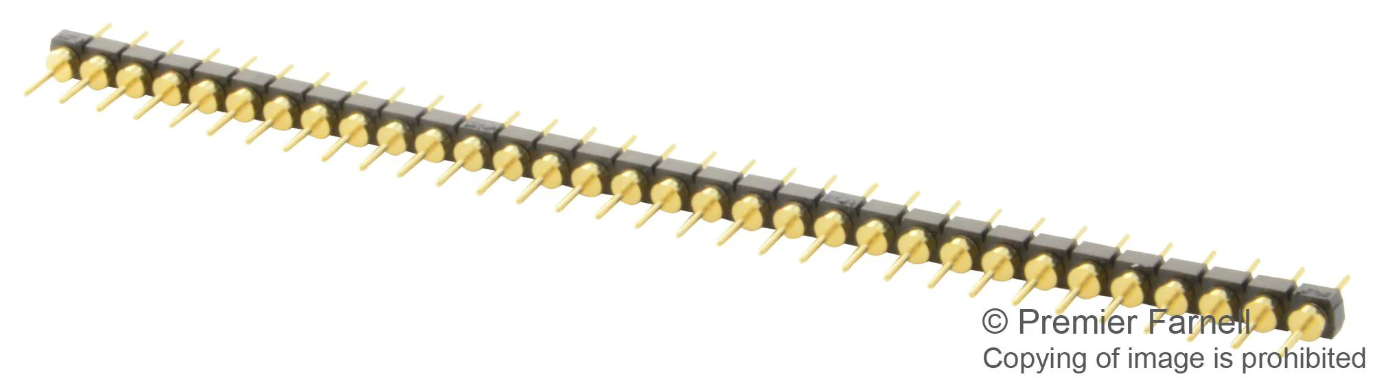 SAMTEC BBL-132-G-F Board-To-Board Connector, Low Profile, 2.54 mm, 32 Contacts, Header, BBL Series, Through Hole