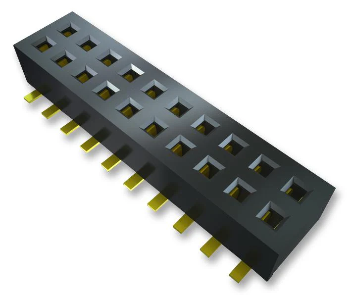 Samtec CLP-103-02-F-D-TR CLP-103-02-F-D-TR PCB Receptacle Board-to-Board 1.27 mm 2 Rows 6 Contacts Surface Mount CLP