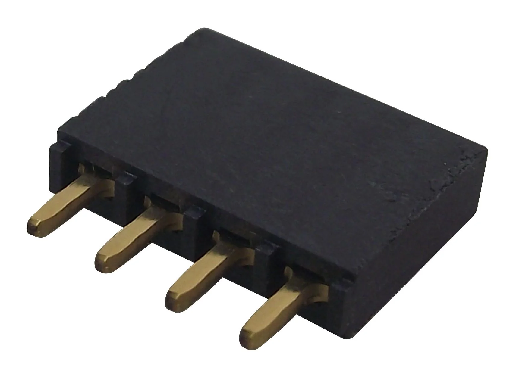 Samtec SSQ-110-04-G-S SSQ-110-04-G-S PCB Receptacle Board-to-Board 2.54 mm 1 Rows 10 Contacts Through Hole Mount SSQ - Image 2