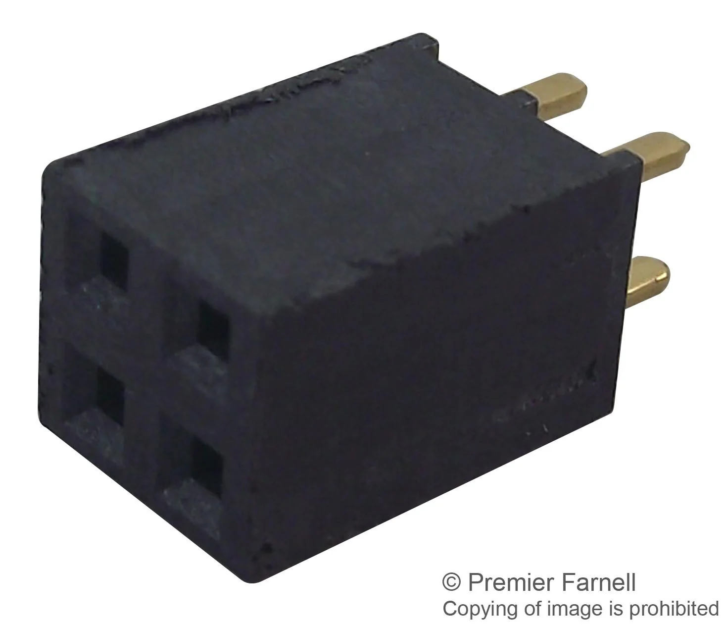 SAMTEC SSW-104-01-G-D Board-To-Board Connector, Dual, 2.54 mm, 8 Contacts, Receptacle, SSW Series, Through Hole, 2 Rows
