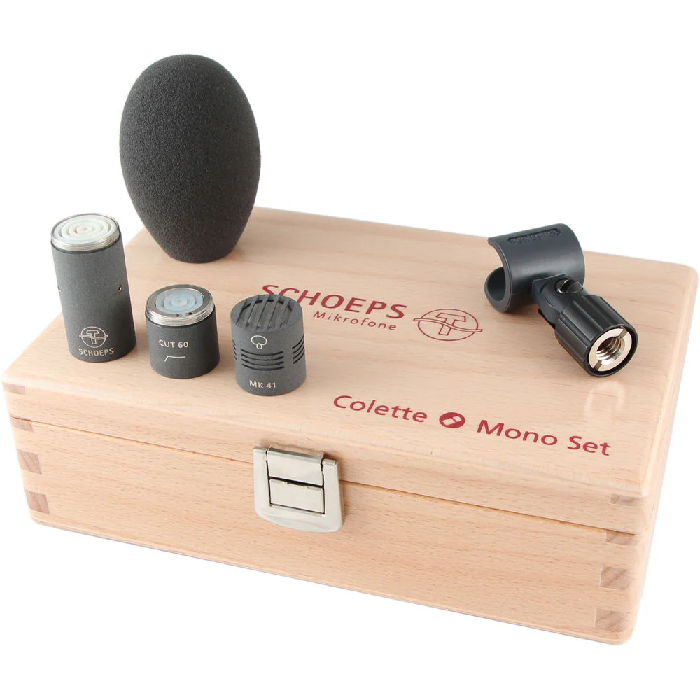 Schoeps CMC 1 UG,Amplifier,Mk 41 Supercardioid Capsule,Cut 60,SG 20 Stand Clamp,B 5,Case(Matte Gray)