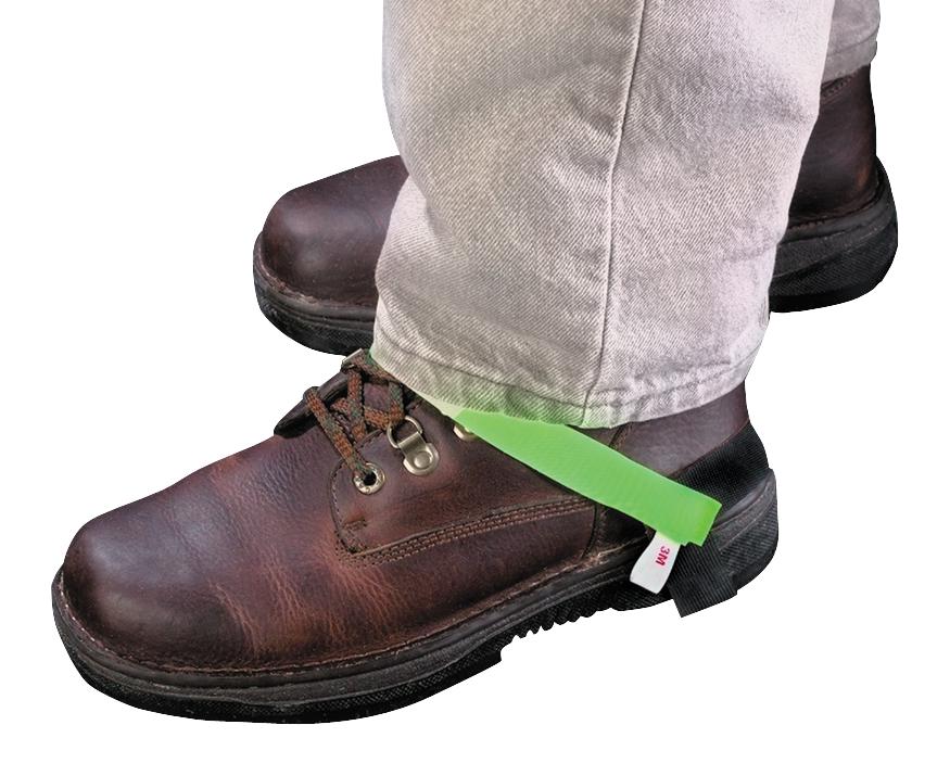SCS 2044 Grounder Heel Yellow 1 Mohm 24 " Nylon (Polyamide) PET (Polyester) Hook and Loop